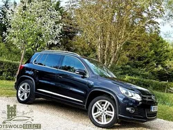 Black Used 2013 VW Tiguan R-line SUV | £8,295 (Fair price)