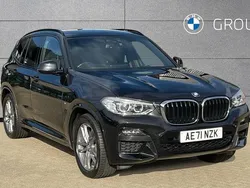 Black Used 2021 BMW X3 M Sport SUV | £27,058 (Good price)