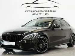 Black Used 2017 Mercedes C250 AMG Line Premium Sedan | £15,490 (Fair price)