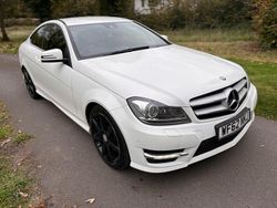 White Used 2012 Mercedes C250 AMG Coupe | £3,995 (Good price)
