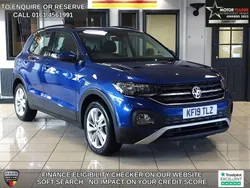Blue Used 2019 VW T-Cross SE SUV | £15,740 (Fair price)