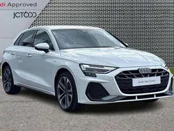 White Used 2025 Audi A3 e-tron S-Line Hatchback | £29,000 (A bit pricey)