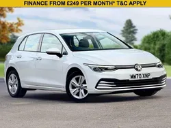 White Used 2020 VW Golf VII Life Hatchback | £13,995 (Fair price)