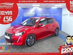 Red Used 2021 Peugeot 208 Allure Hatchback | £10,499 (A bit pricey)