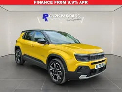 Yellow Used 2023 Jeep Avenger EV SUV | £19,000