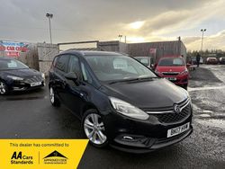 Black Used 2017 Vauxhall Zafira SRi MPV | £5,895 (Fair price)
