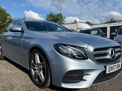 Silver Used 2017 Mercedes E220 AMG line Sedan | £11,495 (Super price)