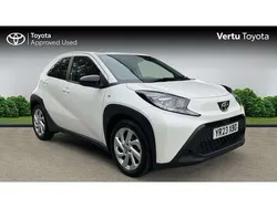 White Used 2023 Toyota Aygo PURE Hatchback | £14,168 (Fair price)