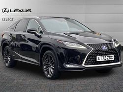 Deep blue Used 2022 Lexus RX450h SUV | £34,350 (Fair price)
