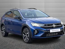 Reef blue Used 2025 VW Taigo R-line SUV | £24,990 (A bit pricey)