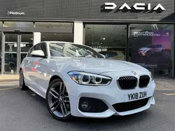 White Used 2018 BMW 120 M Sport Hatchback | £14,695 (Fair price)