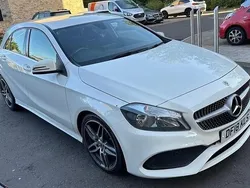 White Used 2018 Mercedes A200 AMG line Hatchback | £12,980 (Fair price)