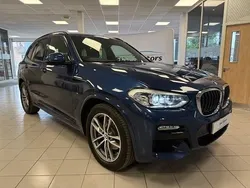 Blue Used 2018 BMW X3 M Sport SUV | £24,490 (Expensive)
