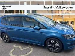 Blue Used 2021 VW Touran Family MPV | £21,995 (Fair price)