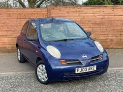 Blue Used 2003 Nissan Micra Hatchback | £690 (Fair price)