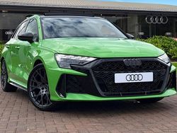 Green New 2025 Audi RS3 Advanced Hatchback | £66,980