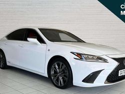 White Used 2020 Lexus ES300H Sport Line Sedan | £22,367 (Fair price)