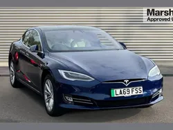 Blue Used 2020 Tesla Model S Performance Sedan | £29,187
