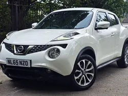 White Used 2015 Nissan Juke Tekna SUV | £6,790 (Fair price)