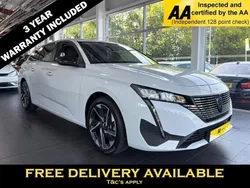White Used 2023 Peugeot 308 Allure Premium Estate | £18,195 (Fair price)