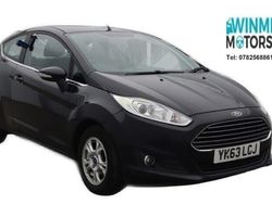 Black Used 2013 Ford Fiesta Zetec Hatchback | £3,495 (A bit pricey)