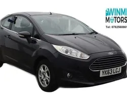 Black Used 2013 Ford Fiesta Zetec Hatchback | £3,495 (Fair price)