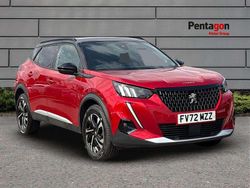 Red Used 2022 Peugeot 2008 GTi SUV | £15,950 (Fair price)