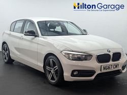 White Used 2018 BMW 118 Sport Line Hatchback | £10,450 (Good price)