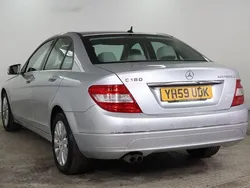 Silver Used 2009 Mercedes C180 Elegance Sedan | £3,495 (Fair price)