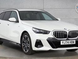 White Used 2025 BMW 520 M Sport Estate | £39,999 (Good price)