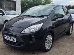 Black Used 2015 Ford Ka Zetec Hatchback | £2,895 (Fair price)