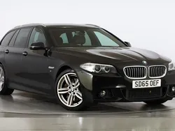 Black Used 2015 BMW 530 M Sport Estate | £14,750 (A bit pricey)