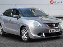 Metallic mercury silver Used 2019 Suzuki Baleno SZ3 Hatchback | £8,607 (Fair price)