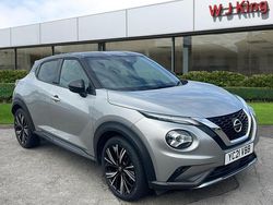 Silver Used 2021 Nissan Juke Tekna+ SUV | £16,395 (A bit pricey)