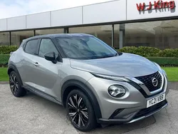 Silver Used 2021 Nissan Juke Tekna+ SUV | £16,395 (A bit pricey)