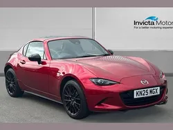 Red Used 2025 Mazda MX5 Homura-Line Cabriolet | £30,500 (A bit pricey)