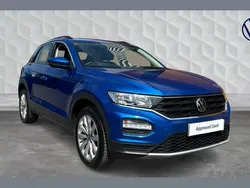 Blue Used 2021 VW T-Roc SE SUV | £16,350 (Fair price)