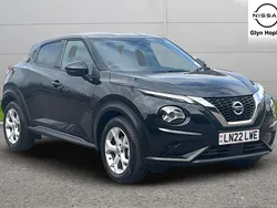 Black Used 2022 Nissan Juke N-Connecta SUV | £14,537 (Fair price)