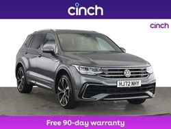Grey Used 2022 VW Tiguan Allspace R-line SUV | £27,899 (A bit pricey)