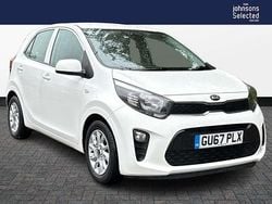 White Used 2017 Kia Picanto 2 Hatchback | £6,477 (Fair price)