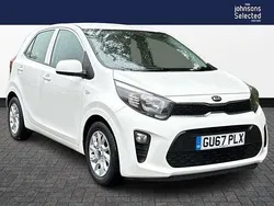 White Used 2017 Kia Picanto 2 Hatchback | £6,490 (Fair price)
