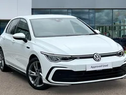 White Used 2021 VW Golf VIII R-line Hatchback | £18,354 (Fair price)