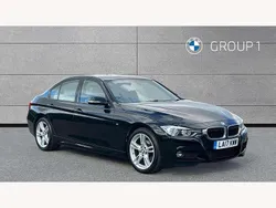Black Used 2017 BMW 320 M Sport Sedan | £15,895 (Fair price)