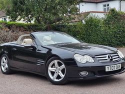 Black Used 2007 Mercedes SL350 Cabriolet | £5,995 (Good price)