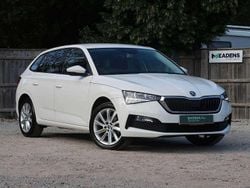 Candy white Used 2021 Skoda Scala SE L Hatchback | £13,295 (Fair price)