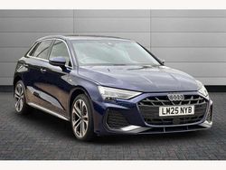 Blue Used 2025 Audi A3 e-tron S-Line Hatchback | £28,490 (Fair price)