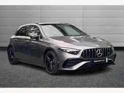 Grey Used 2024 Mercedes A35 AMG Premium Plus Hatchback | £40,950 (Expensive)