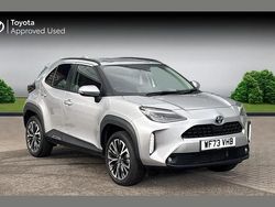 Silver Used 2023 Toyota Yaris Hybrid SUV | £24,490 (Expensive)