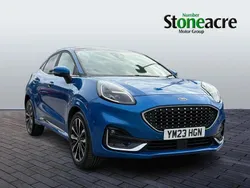 Blue Used 2023 Ford Puma ST-Line Hatchback | £17,990 (A bit pricey)