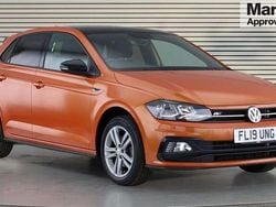 Orange Used 2019 VW Polo R-line Hatchback | £13,893 (Fair price)